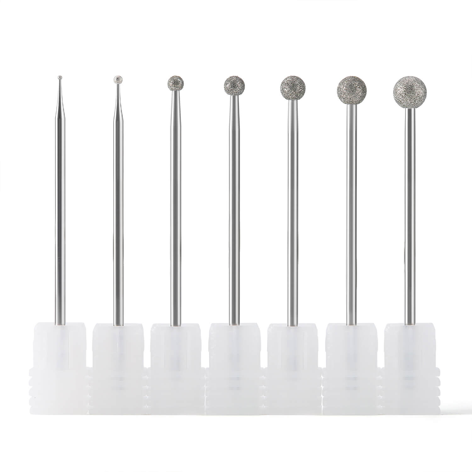 Dental Surgical HP Round Diamond Burs 70mm Head Sizes #1-7 for Oral Surgery & Bone Trimming 1Pc/Box - pairaydental.com