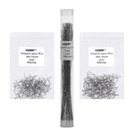 100pcs Orthodontic Kobayashi Ligature Wires Long/Short Sizes 0.010-0.014 - pairaydental.com
