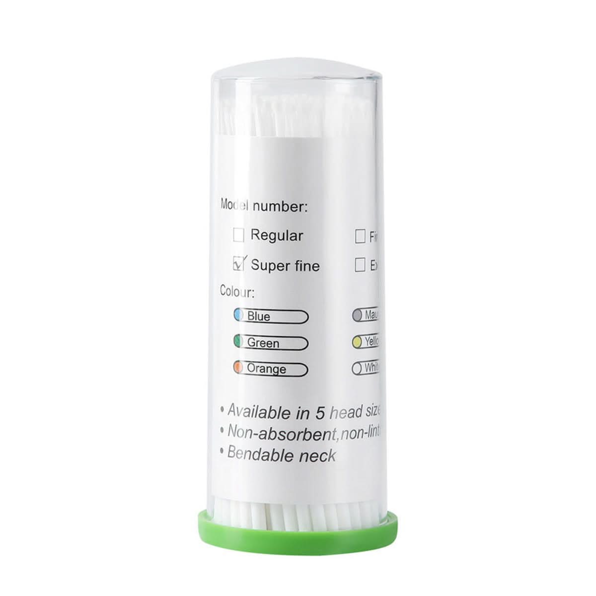 Disposable Micro Applicator Brush Microbrush 1.2/1.5/2.0/2.5mm 400Pcs/Box - pairaydental.com