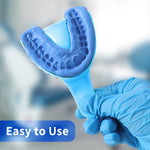 Dental Impression Trays Perforated & Autoclavable Plastic 12 Pcs/Bag 10 Sizes Available - pairaydental.com