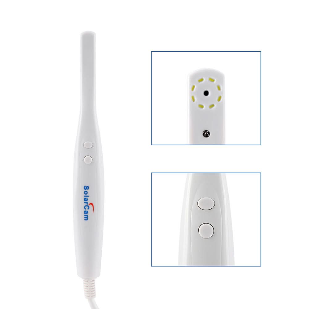 Dental Intraoral Camera Endoscope USB 8 LED Lights w/ 8GB SD Memory Card - pairaydental.com