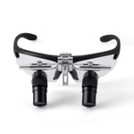 Dental Magnification Medical Surgical Binocular Loupes 4.0X-6.0X with LED Head Light - pairaydental.com