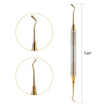 Dental Composite Resin Filling Spatula Tools Gold 6pcs/Kit - pairaydental.com