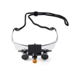 Dental Surgical Loupe with Headlight Height Adjustment 2.5X 3.0X Magnification - pairaydental.com
