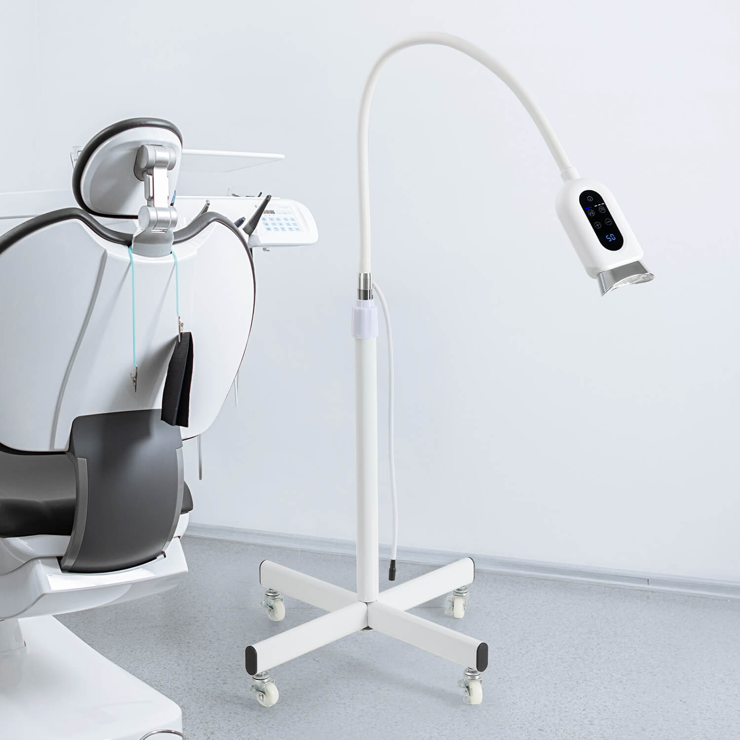 Dental Three-Color Teeth Cold Light Teeth Whitening Device - Floor Stand Model - pairaydental.com