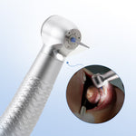 COXO CX207-G Fiber Optic High Speed Air Turbine Handpiece & 6 Holes LED Quick Coupler