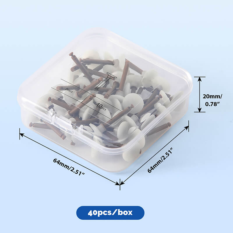 Dental Composite Finishing Polishing Disc/Cup/Point Polisher with Ø 2.35mm 40Pcs/Box - pairaydental.com