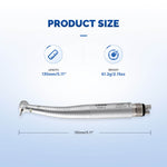 COXO CX207-2 LED High-speed Air Turbine Handpiece with Generator Mini Head 4 Holes Coupler #H05-MP4 - pairaydental.com