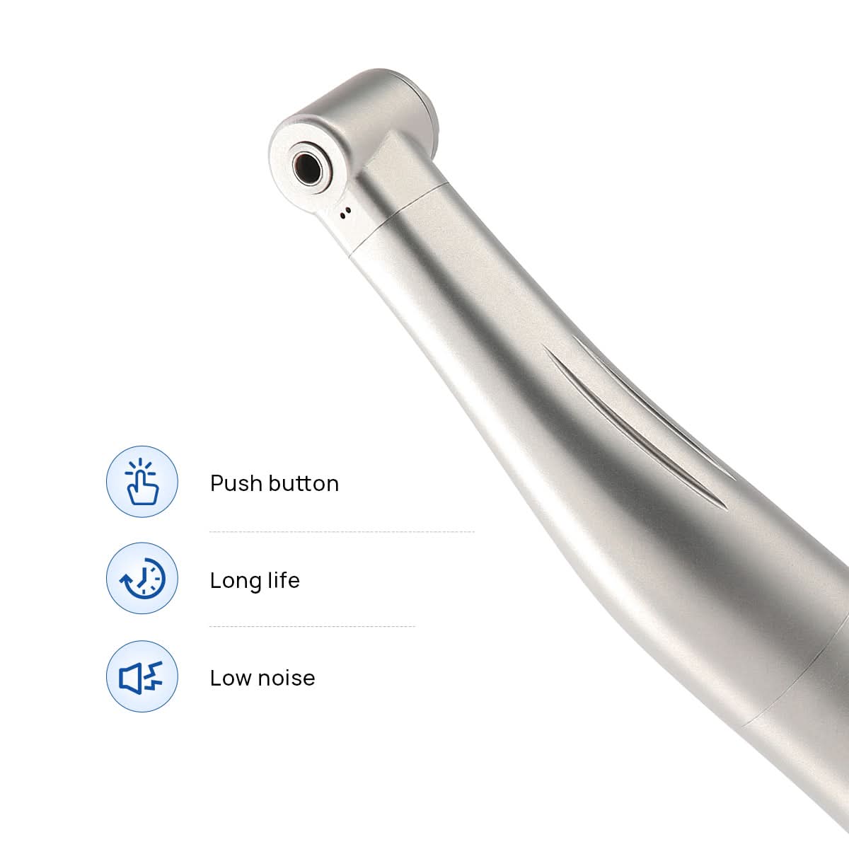 1:1 Contra Angle Handpiece Push Button Internal Water - pairaydental.com