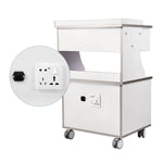 Dental Mobile Cabinet Cart G15 Rolling Storage Trolley Three Drawers with Socket - pairaydental.com 