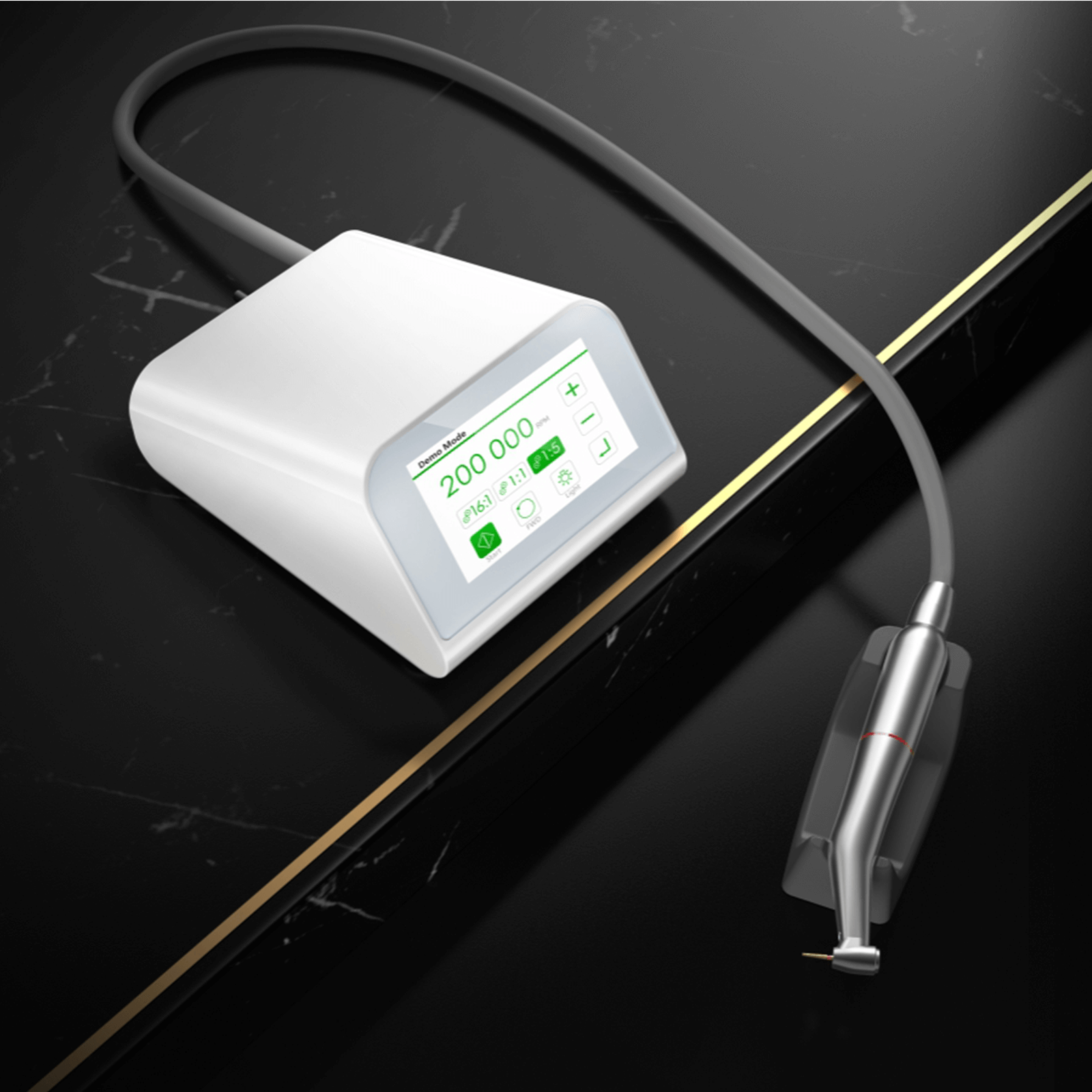 Woodpecker Brushless Electric Motor MT2 with 1:5 Contra Angle - pairaydental.com