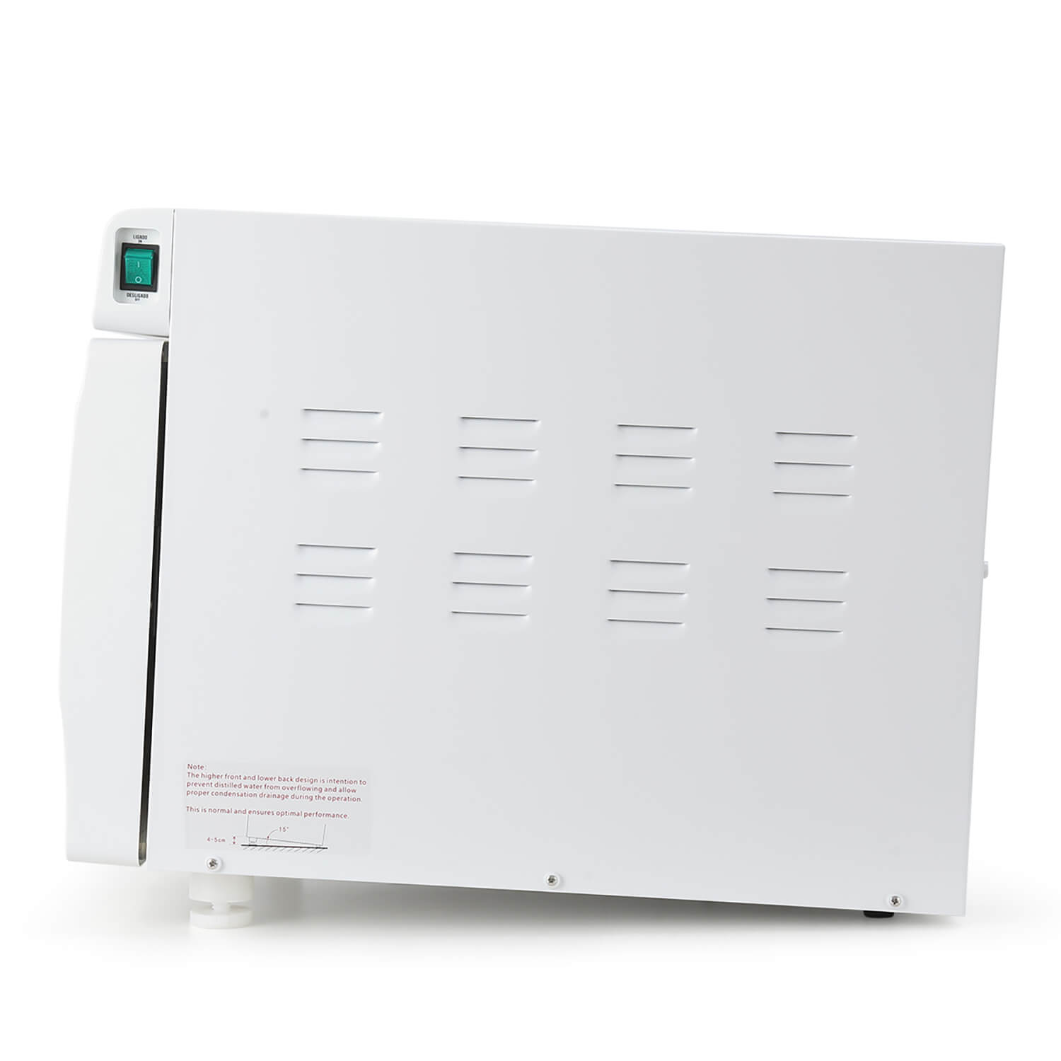 22L Tabletop Dental Autoclave Steam Sterilization Class N Sterilizer with Drying System - pairaydental.com