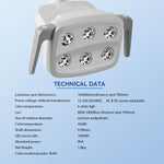 Dental Unit Chair LED Oral Light 9W 6 White Lights - pairaydental.com