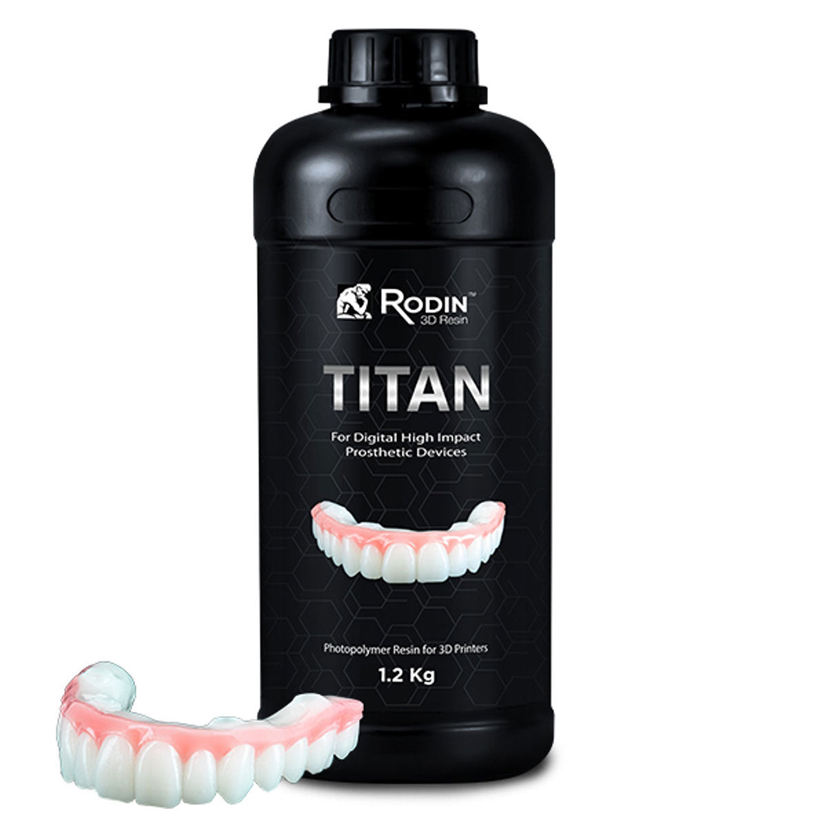 Pac-Dent Rodin Titan 3D Resin Printing Materials 1.2kg/Bottle - pairaydental.com