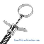 Dental Injection Syringe Stainless Steel 1.8ml Hook /Sharp Head - pairaydental.com
