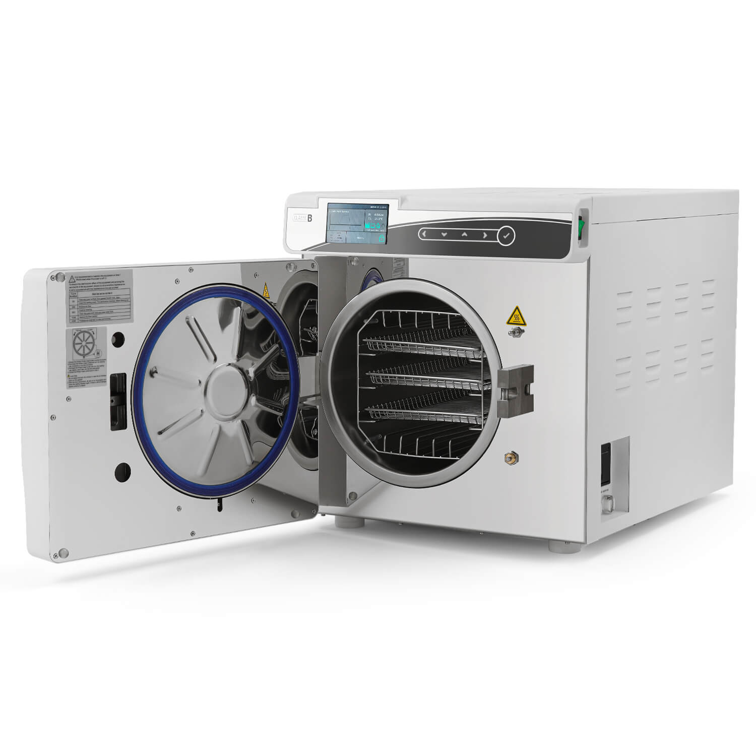 22L Dental Table top Autoclave Class B Vacuum Steam Sterilizer with Built-in Printer Dry Function - pairaydental.com