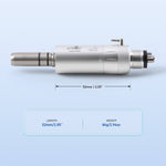Dental Low Speed Handpiece Kit Latch Contra Angle Air Motor 4 Holes - pairaydental.com