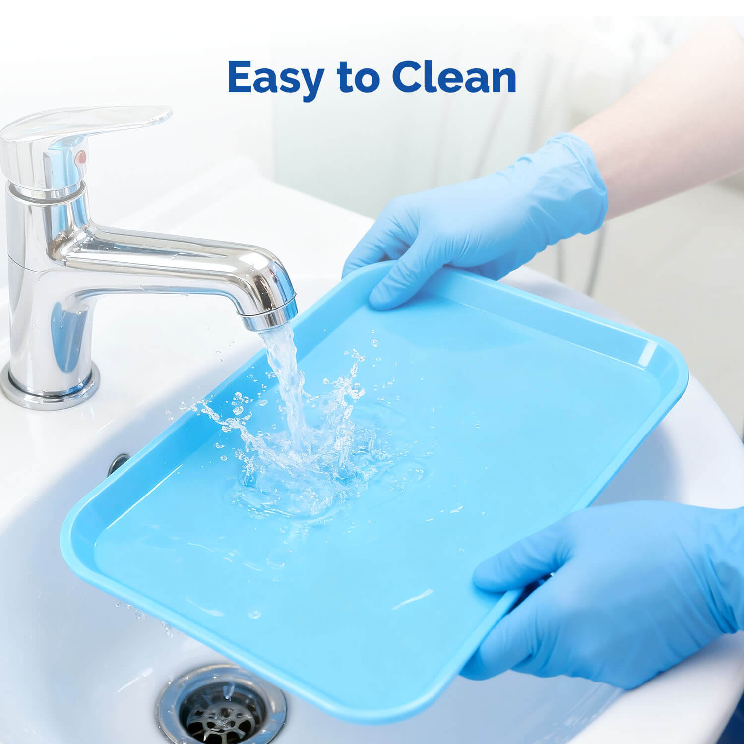 Dental Plastic Procedure Tray Autoclavable Flat Instrument Tray - pairaydental.com
