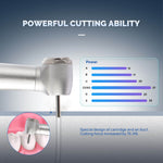 COXO X TITAN CX207-B High Speed Air Turbine Handpiece 4 Holes Super Torque 4 Port Spray H33-SP4