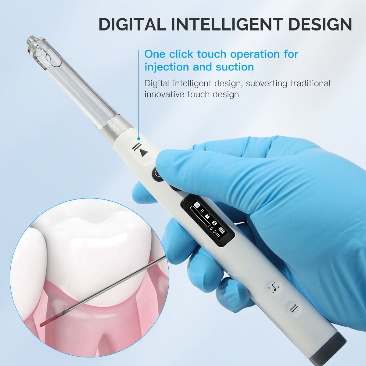 Dental Electric Professional Painless Oral Local Anesthesia Delivery Device Wireless Intelligent Injector - pairaydental.com