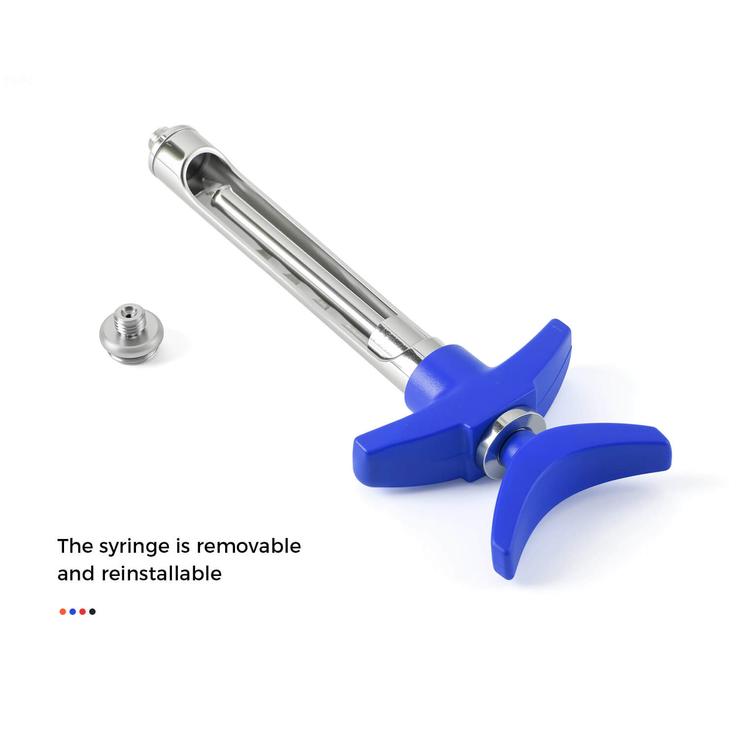 Dental Surgical Anesthetic Aspirating Syringe Stainless Steel 1.8ml - pairaydental.com