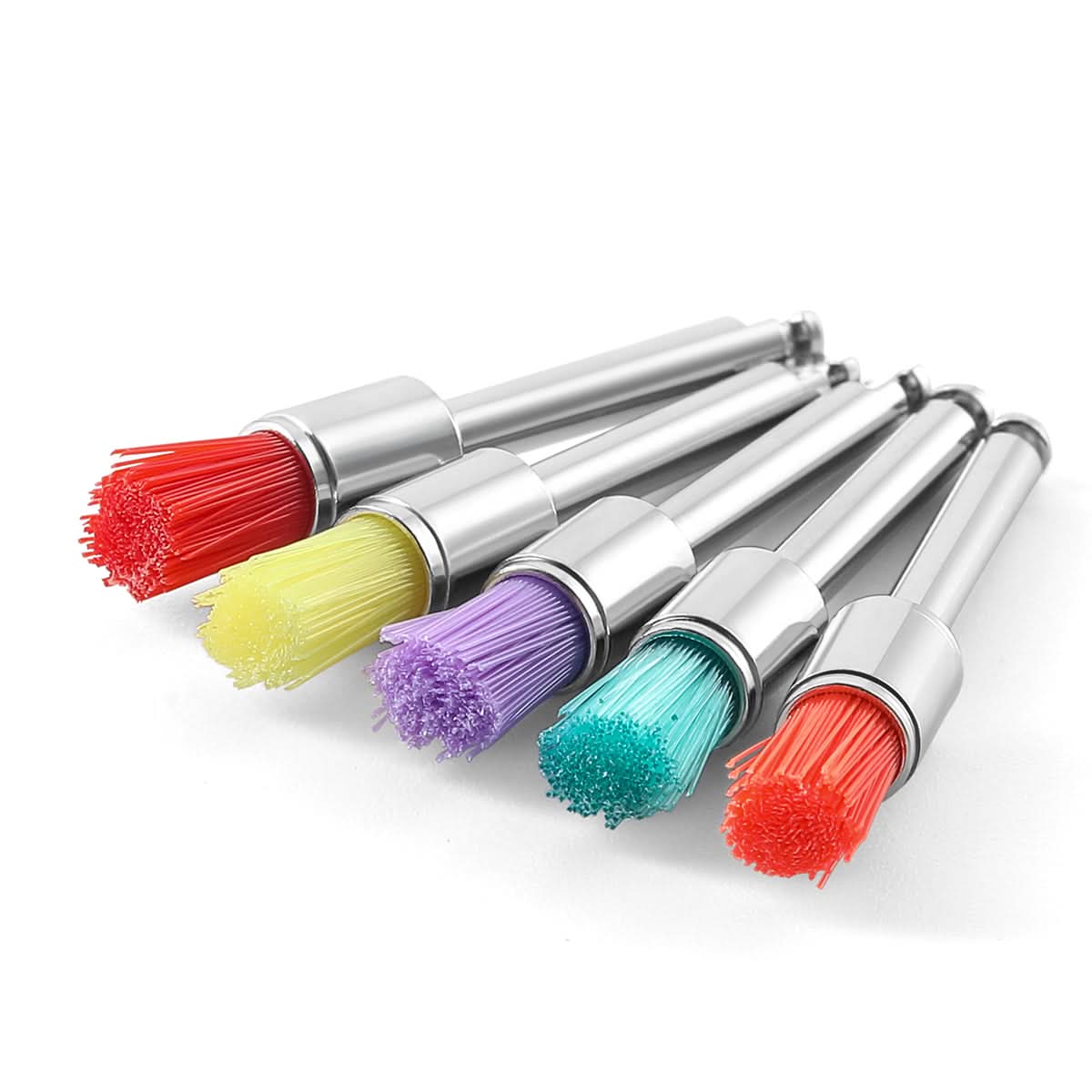 Dental Prophy Polishing Brush Colorful Nylon 100pcs/Box - pairaydental.com