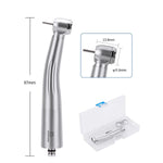 LED Fiber Optic High Speed Handpiece Standard Head Three Water Spray Push Button & 6 Holes Quick Coupler - pairaydental.com