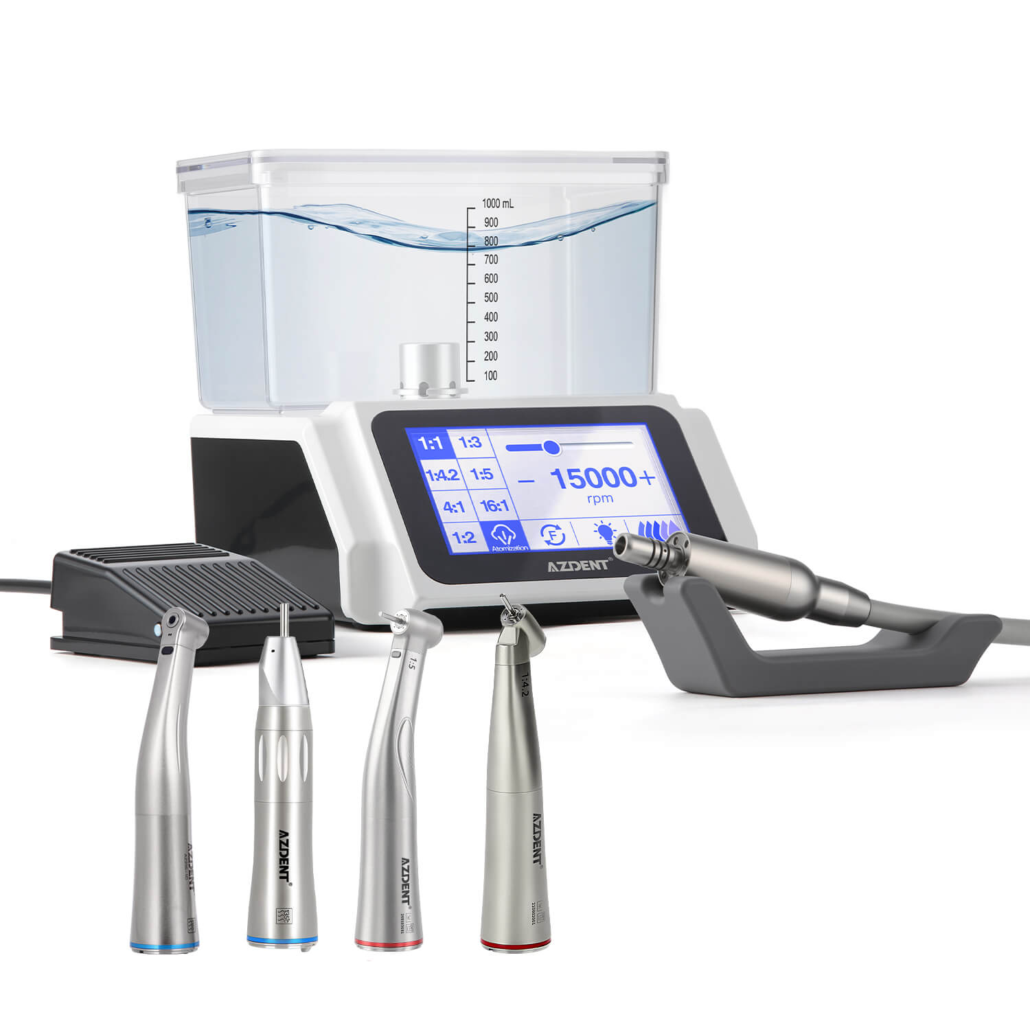 Dental LED Electric Brushless Surgery Micro Motor System & 1:1/1:5/1:4.2 Handpiece - pairaydental.com