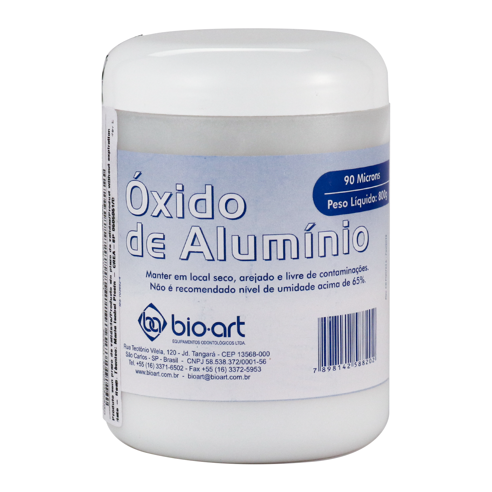 Bio-Art Dental Aluminum Oxide Powder 90 Microns 0.8kg/Canister - pairaydental.com