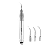 4 Holes Dental Air Scaler Handpiece Super Sonic Scaling Handle with 3 Tips (G1,G2,G4) - pairaydental.com