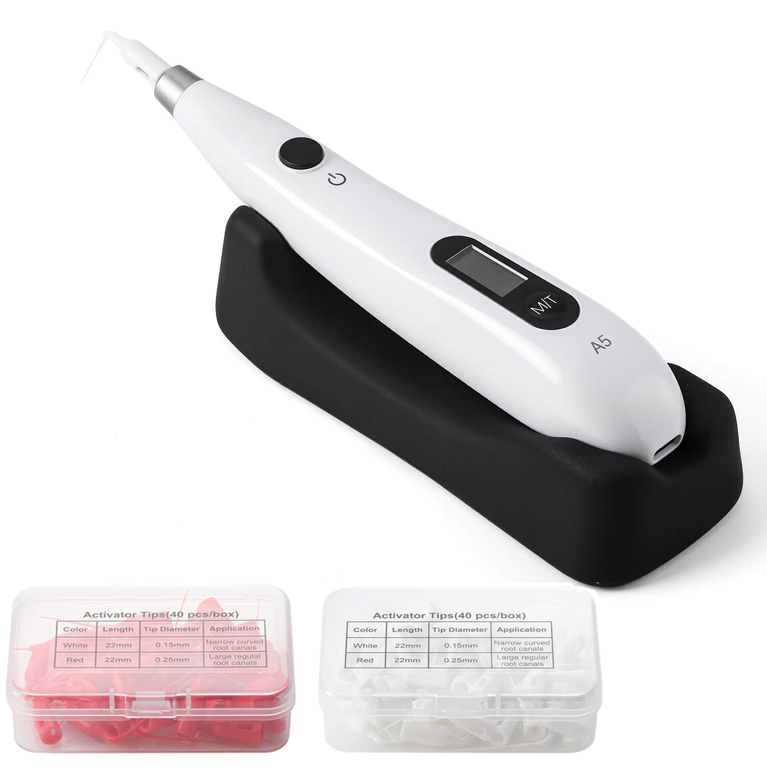 Dental Ultrasonic Activator Irrigator With 80Pcs Irrigator Tips - pairaydental.com