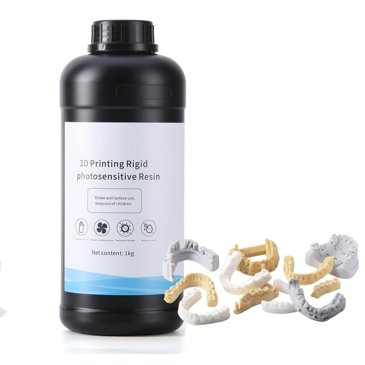 3D Printer Rigid Resin Materials 1 kg/Bottle - pairaydental.com