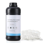 3D Printer Water Washable Resin Materials Transparent White 1 kg/Bottle - pairaydental.com