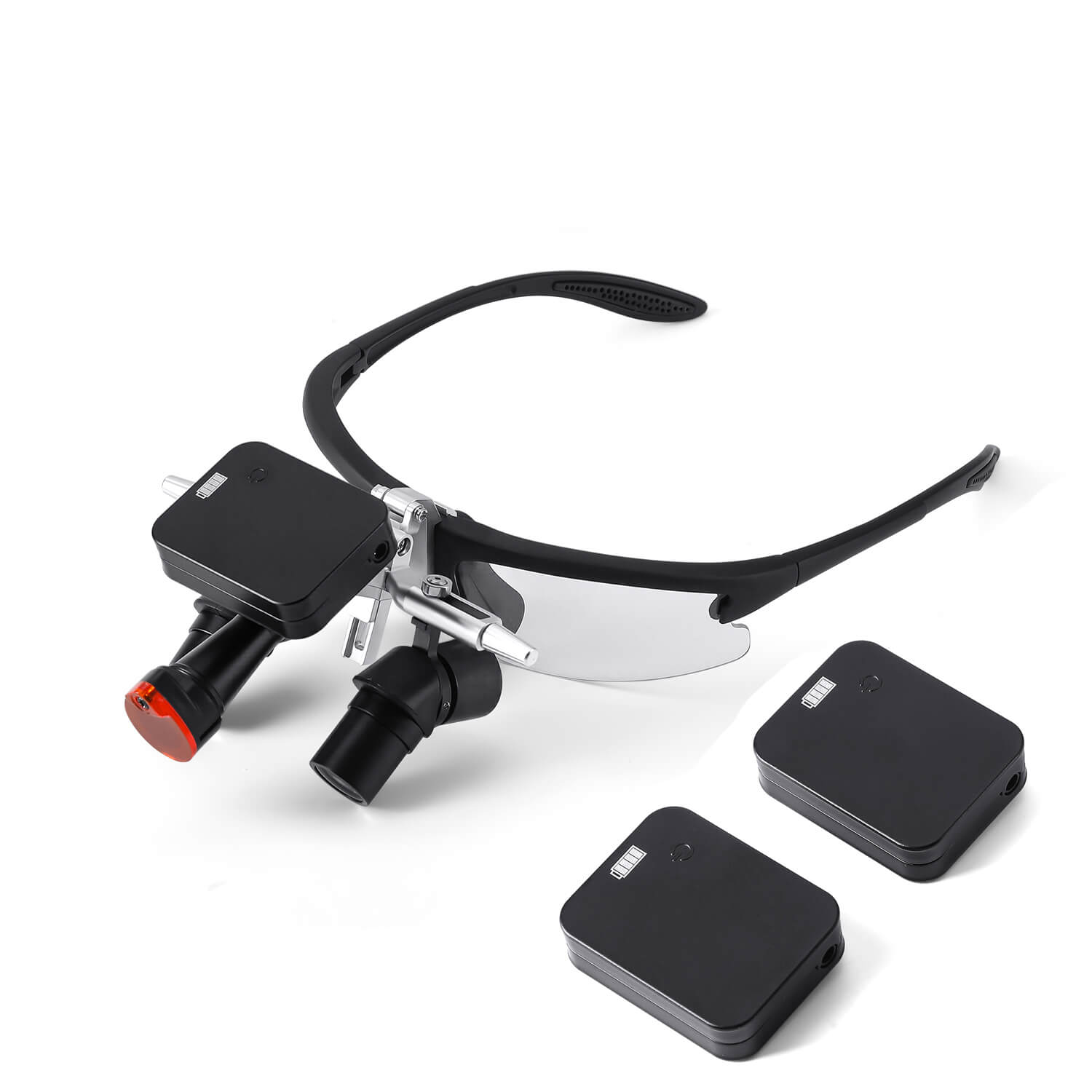 Dental Surgical Ergo Medical Loupes Magnifier Binocular 4.0X 5.0X 6.0X with LED Headlight - pairaydental.com