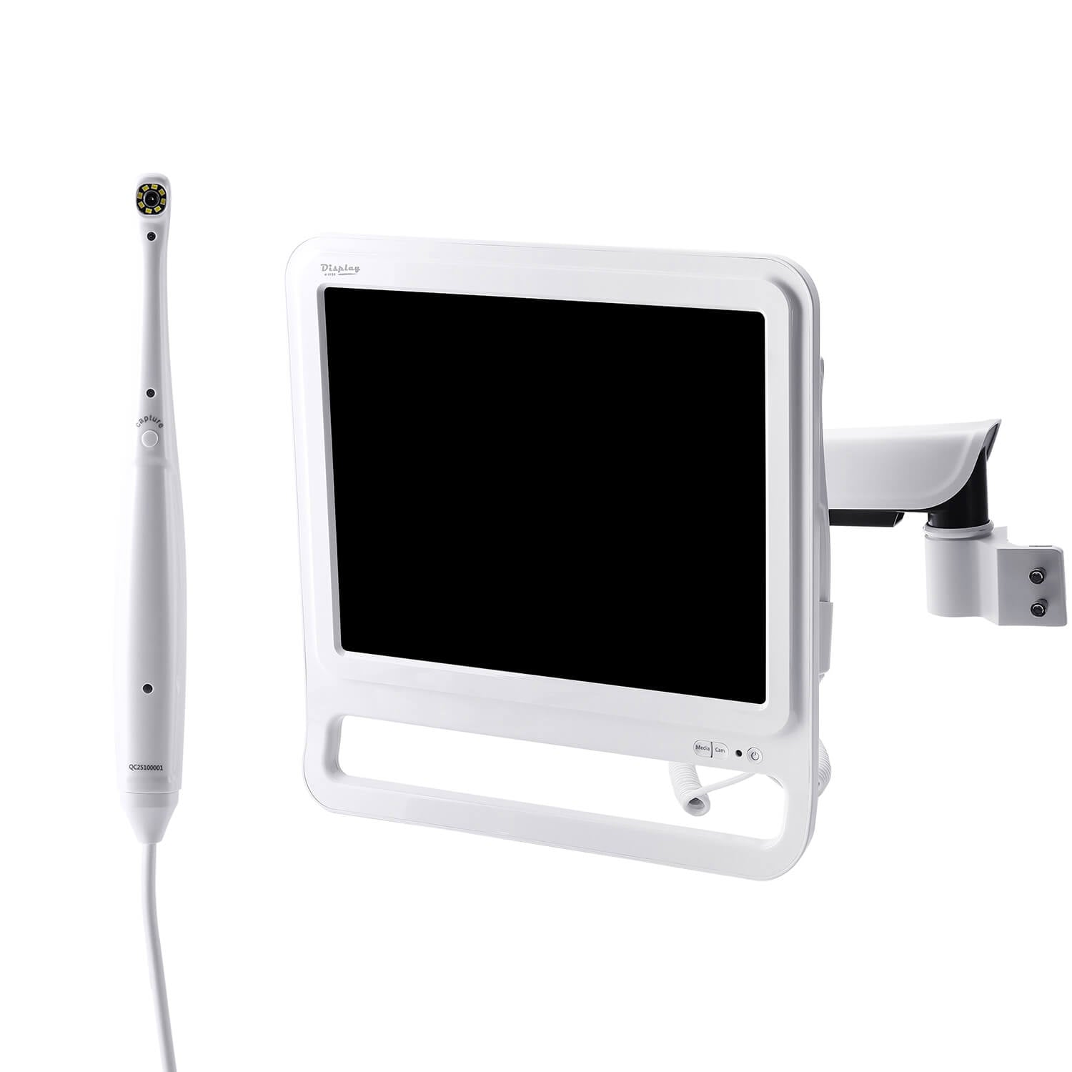 Dental Intraoral Camera 17 Inch HD Clinical Display Monitor Wi-Fi QR Transfer With Adjustable Stand - pairaydental.com