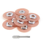 Dental Finishing & Polishing Discs 1/2" or 3/8" Coarse/Medium/Fine/Superfine with Free Mandrel - pairaydental.com