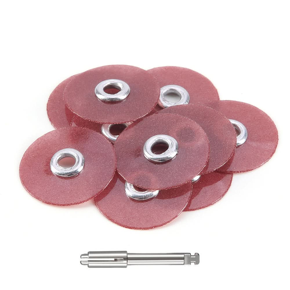 Dental Finishing & Polishing Discs 1/2" or 3/8" Coarse/Medium/Fine/Superfine with Free Mandrel - pairaydental.com