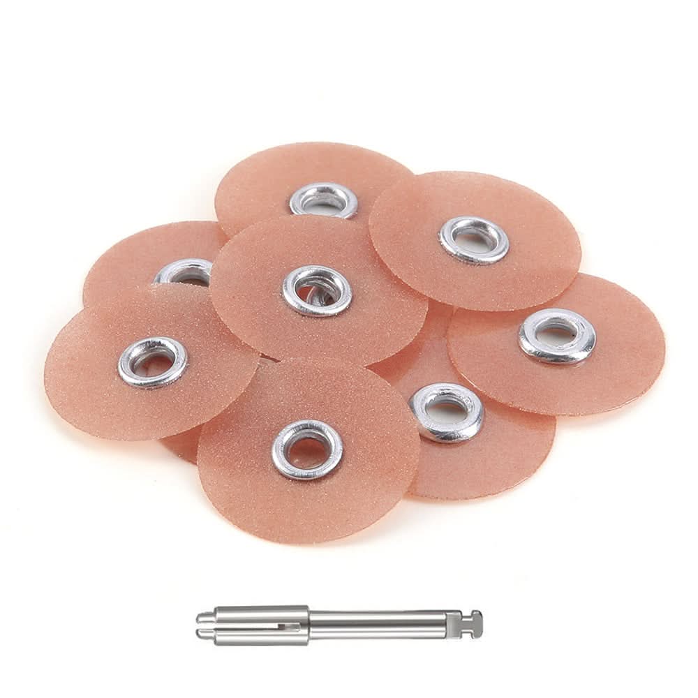 Dental Finishing & Polishing Discs 1/2" or 3/8" Coarse/Medium/Fine/Superfine with Free Mandrel - pairaydental.com