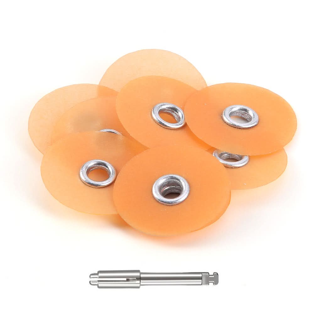 Dental Finishing & Polishing Discs 1/2" or 3/8" Coarse/Medium/Fine/Superfine with Free Mandrel - pairaydental.com