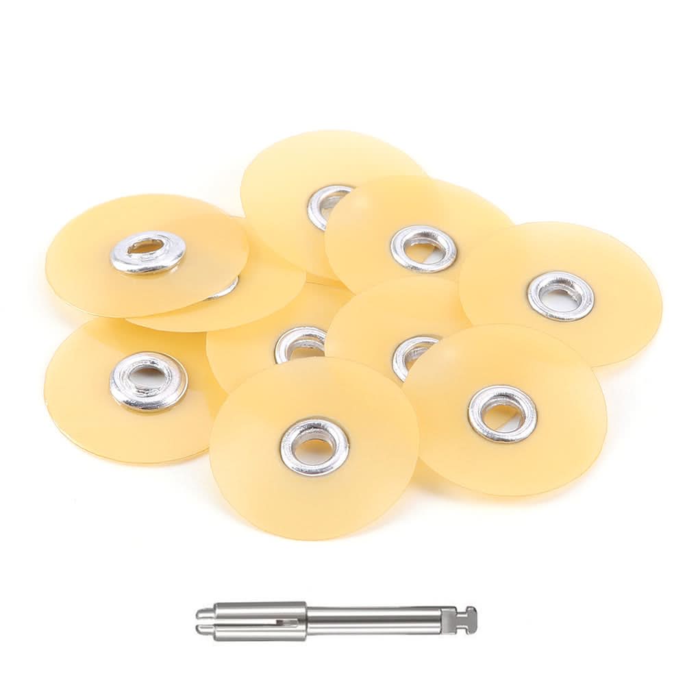 Dental Finishing & Polishing Discs 1/2" or 3/8" Coarse/Medium/Fine/Superfine with Free Mandrel - pairaydental.com