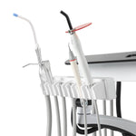 Dental Delivery Unit Mobile Cart 4 Hole Integrated Scaler & Curing Light Adjustable Height Electric Lifting - pairaydental.com