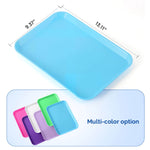 Dental Plastic Procedure Tray Autoclavable Flat Instrument Tray - pairaydental.com