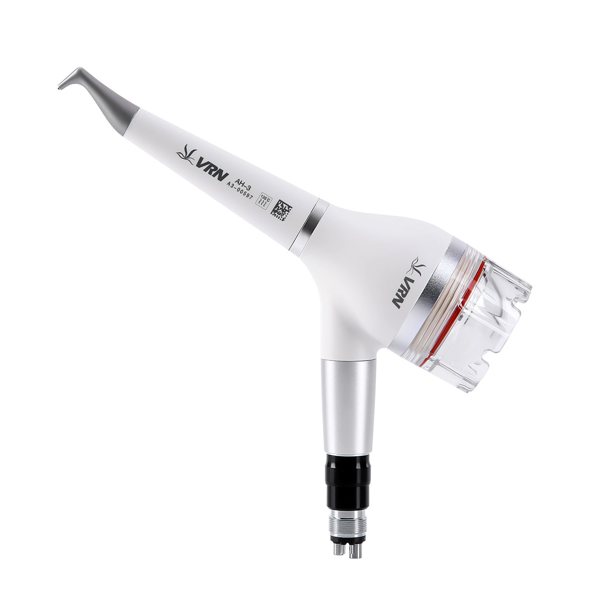 2/4 Hole VRN Dental Air Polisher Detachable 360° Rotating Handpiece W/ Quick Coupler - pairaydental.com