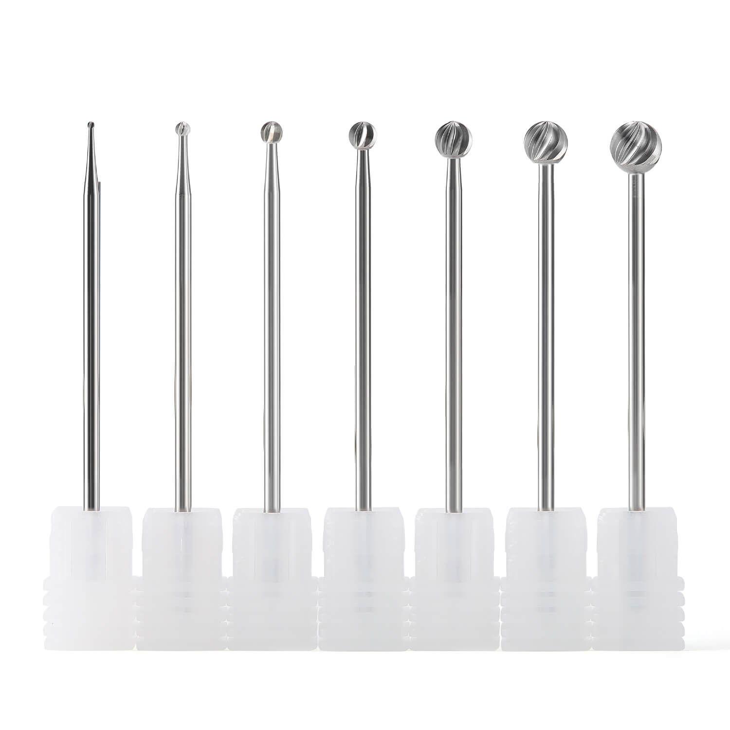 Dental Surgical HP Round Carbide Burs 70mm Head Sizes #1-7 for Oral Surgery & Bone Trimming 1Pc/Box - pairaydental.com