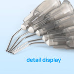 Disposable Dental Pre Bent Needle Tips 9 Models 100pcs/Pack - pairaydental.com