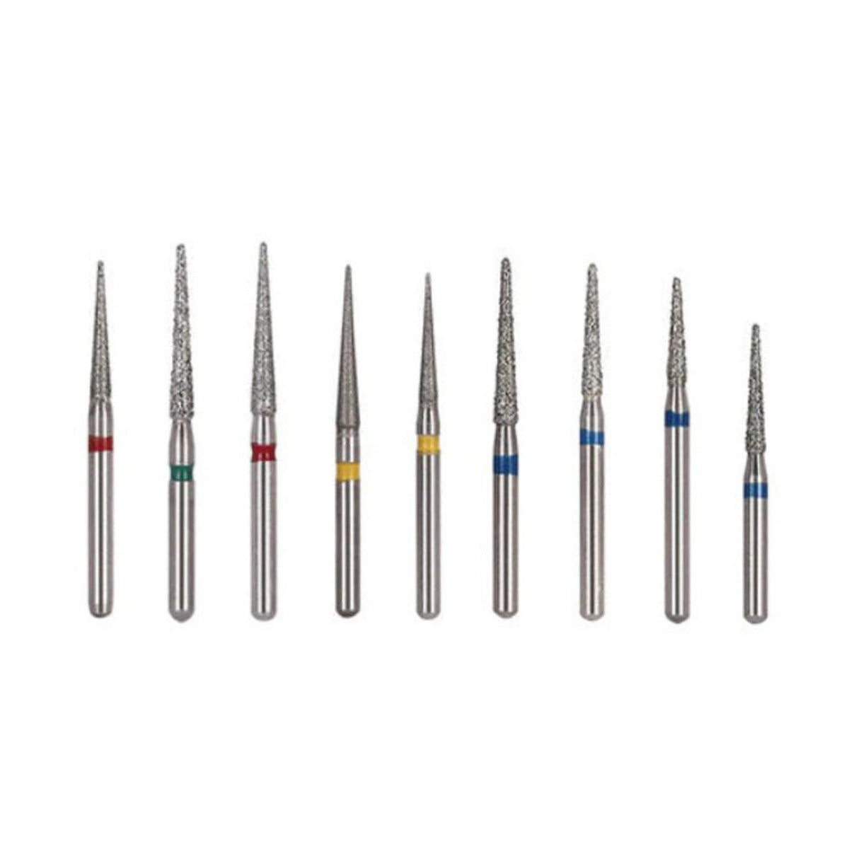 Dental Diamond Bur TC Series Needle Full Size 5pcs/Pack - pairaydental.com