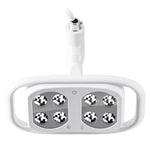 Dental Unit Chair LED Oral Light 8 Lights 10W 5-level Dual-Color Adjustable - pairaydental.com