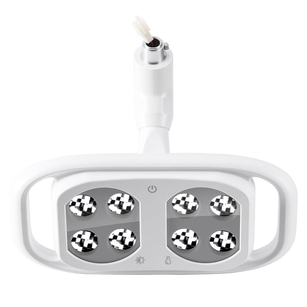 Dental Unit Chair LED Oral Light 8 Lights 10W 5-level Dual-Color Adjustable - pairaydental.com