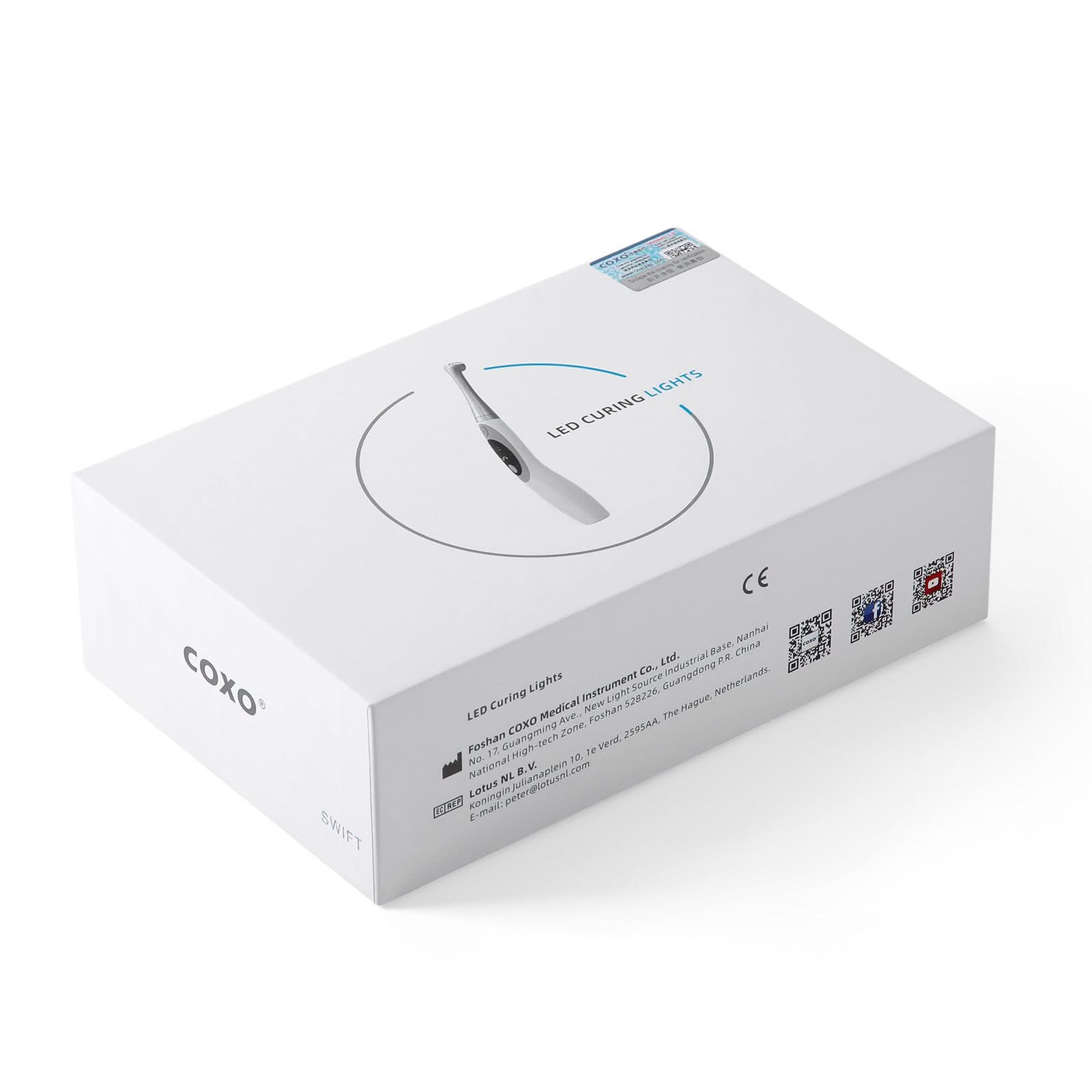 COXO Curing & Orthodontic LED Light 3 Working Mode Light Intensity Up to 3000mw/cm2 #DB686 SWIFT