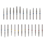 Dental Diamond Bur TR Series Round End Cone Full Size 5pcs/Pack - pairaydental.com